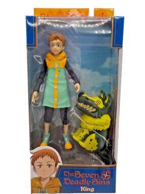 King & Oslo The Seven Deadly Sins Toy Action Figure NEW SEALED 7" McFarlane Toys